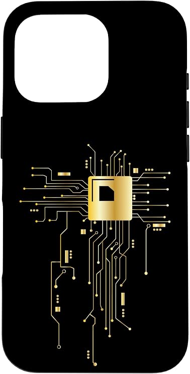 iPhone 16 Pro Circuit Board Computer CPU Core Chip Electronics Case