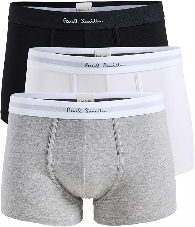 Paul Smith Men's Pack Solid Mix Trunks 3 Pack