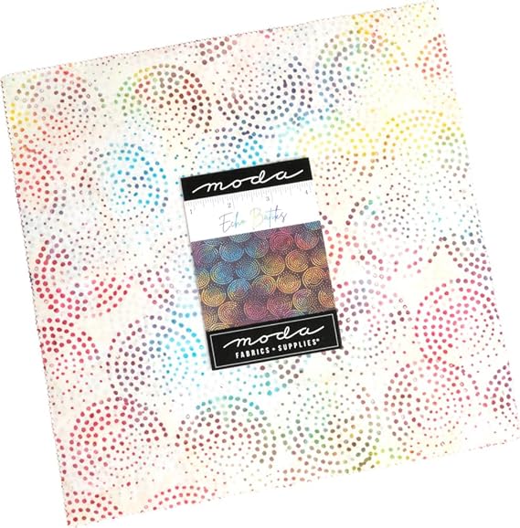 Echo Batiks Layer Cake 10-inch Precut Fabric Squares (42 pcs)