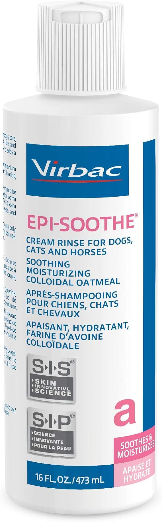 Epi-Soothe Cream Rinse for Dogs, Cats & Horses - for Dry and Sensitive Skin