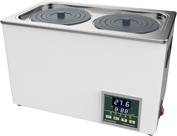 Digital Lab Water Bath, 6L, Heating Device LWB100-2