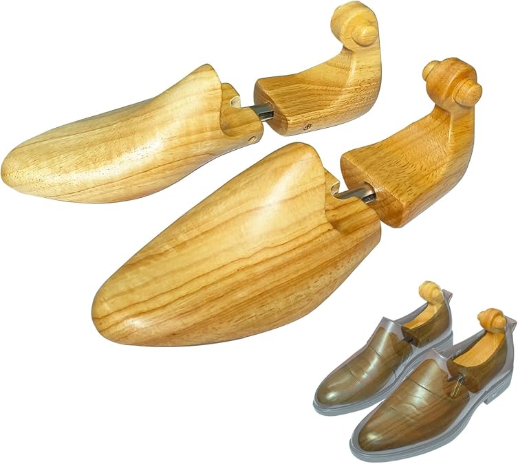 Oak Shoe Tree - Wood Shoe Trees for Men & Women, Wooden Shoe Stretcher Tree.