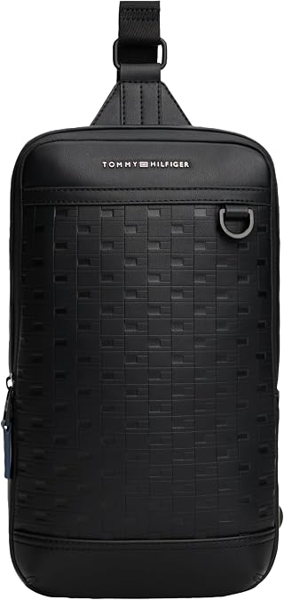 Tommy Hilfiger Mens Modern Slingpack,BLACK One Size