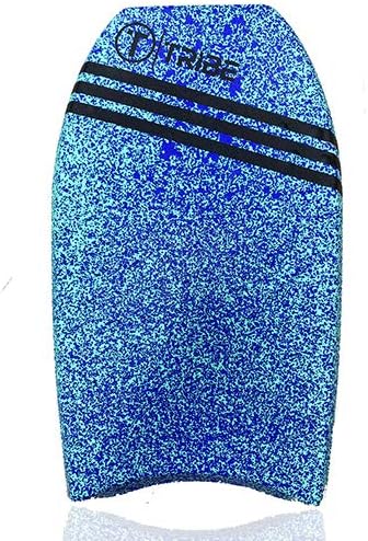 Tribe All-in-one Bodyboard, kickboard, handboard - 22 Inch Blue Bodyboard with EPS core and HDPE Slick for Kids and Adults
