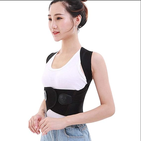 Back Posture Corrector Evoke,Kids Improve Sitting and Standing Poor Posture,Unisex Adjustable Shoulder Lumbar Support Belt (Size : S)