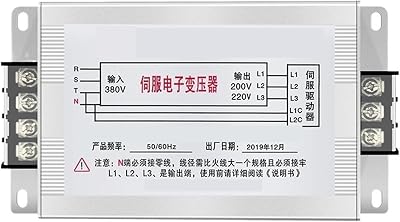 Servo Transformer 3KW4KVA, Three-Phase Electronic Transformer 380V to 220V Intelligent Transformer 1-20KVA2.5KVA