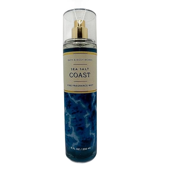 Bath & Body Works Sea Salt Coast Fine Fragrance Mist 8 Oz