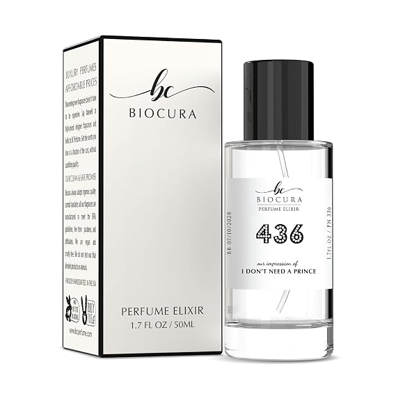 BC Perfume 436 Inspired by I Don't Need A Prince For Women & Men Fragrance Dupes Eau de Parfum Spray Bottle 1.7 Fl Oz/50ml