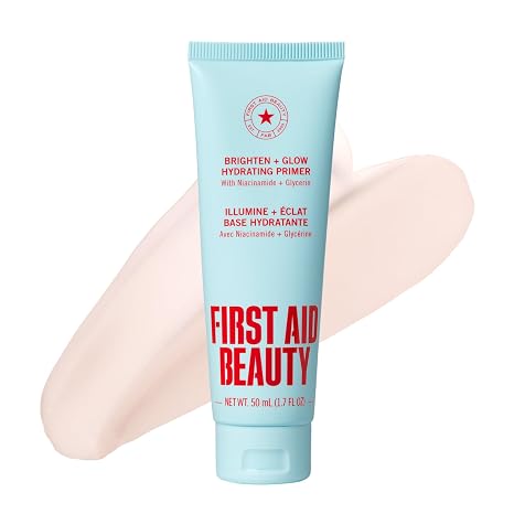 First Aid Beauty Brighten + Glow Hydrating Primer with Niacinamide, 1.7 oz