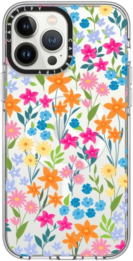 CASETiFY for iPhone 13 Pro Max Case - Impact Clear Compatible with MagSafe