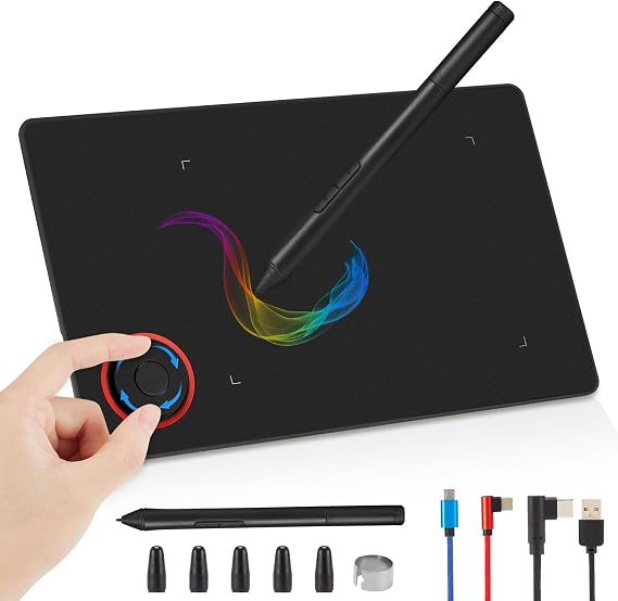 AGPTEK Pen Tablet, Pen Tab, Smartphone Compatible, Plate Tab, 5.1 x 3.5