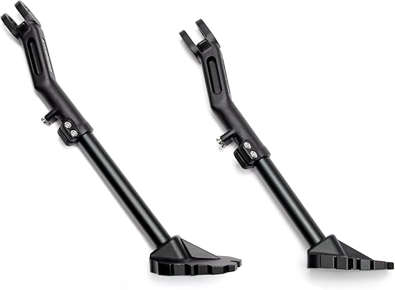 AltRider Adjustable Aluminum Side Stand Compatible with BMW R 1200 & R 1250 GS/GSA (2013-2024) - Black