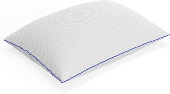 Vibe Cooling Gel-Infused Shredded Memory Foam Pillow, 2 Pack, Oversized (15 x 27)