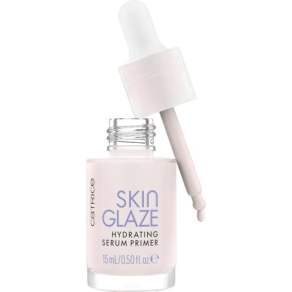 Catrice Skin Glaze Hydrating Serum Primer, Glass Skin, Non-Greasy & Dewy