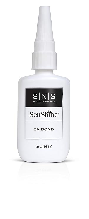 SNS Nail Polish for Nail Dip Powder, SenShine EA Bond Refill | Improves Adhesion of Dip Powder Manicure for Oilier Nails - Gel Nail Polish That Supports Nail Health - No UV Lamp Required