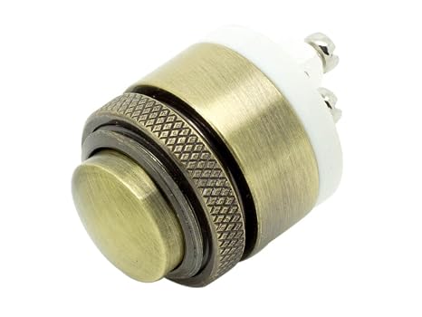 Doorbell Push Button Momentary Metal Switch 16mm (5/8")