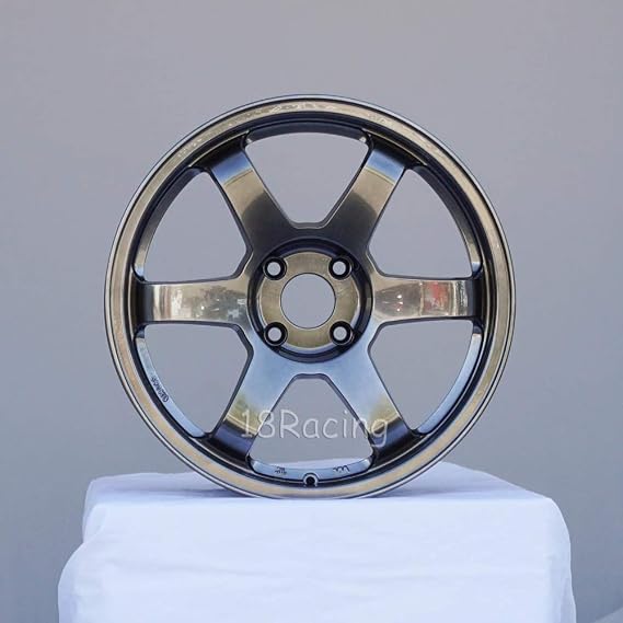 4 Pcs Rota Grid 17x8 Pcd:4x108 Offset:40 Hb63.35 Hyperblack
