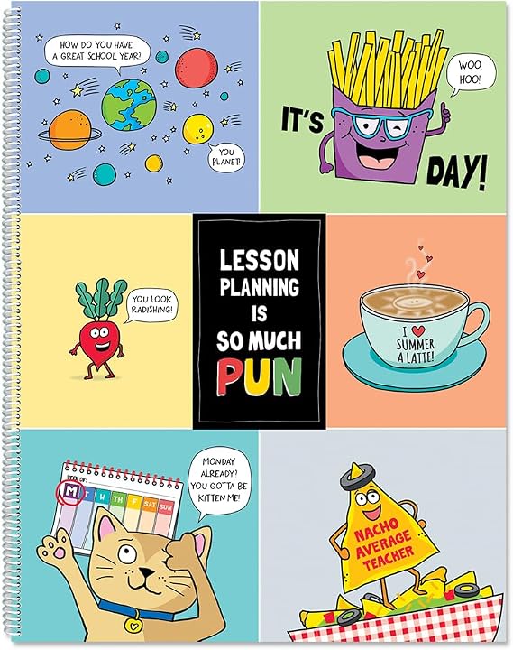 Creative Teaching Press So Much Pun! Year-Long Lesson Plan Book, CTP (8469) 8.5 inches X 11 inches