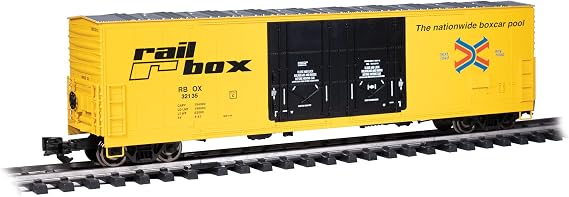 Bachmann Trains - 53 Evans Box CAR RAILBOX #32135 -Large G Scale 1:29