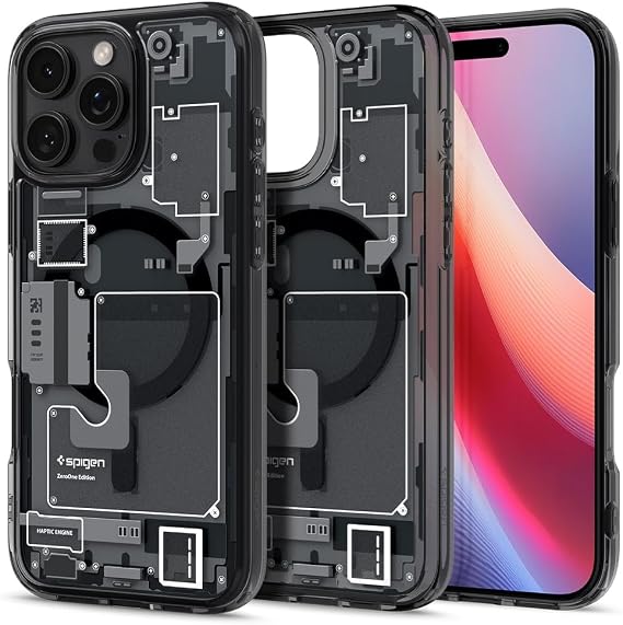 Spigen iPhone 16 Pro ile Uyumlu MagSafe Kılıf Ultra Hybrid Mag Fit Zero One - ACS08135