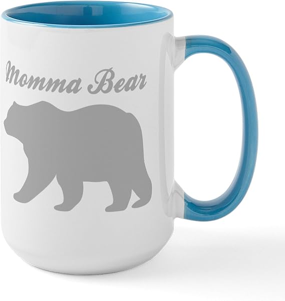 CafePress Momma Bear Mugs 15 oz (444 ml) Ceramic Coffee Mug