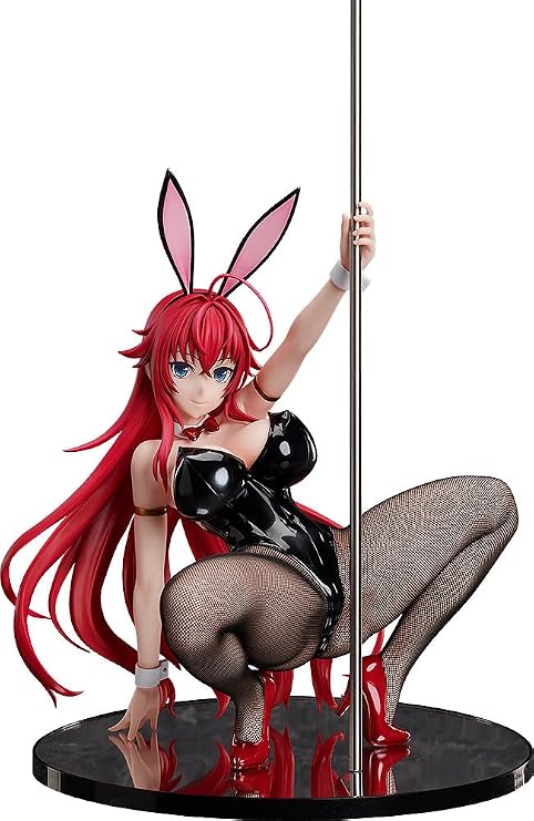 High School D x D Hero Rias Gremory Bunny Ver. 2nd 1/4 Scale Plastic Painted Finished Figure