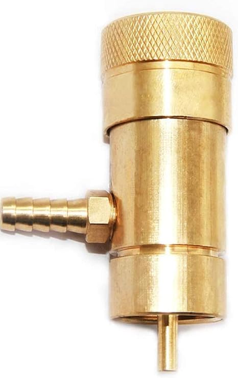 Kaysection Oxygenation Kit Oxygen Regulator for Brewing, Oxygen Regulator for Disposable Tanks with Barb