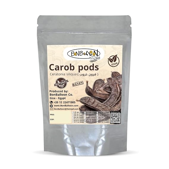 Carob Pods Whole Natural Raw Pure Natural Food Ingredients Ceratonia Siliqua Caesalpinioideae Fabaceae Non Gmo Herbies Herbs Better Raw Herbal Spices Eat Or Drink (6 oz / 170 gm)