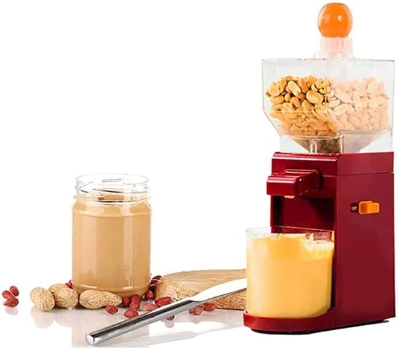 Peanut Butter Machine, Electric Grain Mill, 500 Ml Large Capacity Peanut Butter Machine, Nut Grinder, for Coffee Almond Hazelnut Grain Grinding