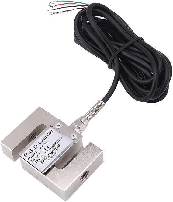 Load Cell Weight Sensor PSD-S1 S Type Load Sensor for Electronic Kitchen Scale, for Hopper Weight High Pressure Tension Weighing,50 KG(50kg)