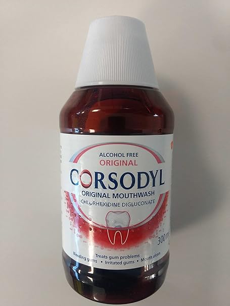 Corsodyl Original Mouthwash 300ml - Pack of 6