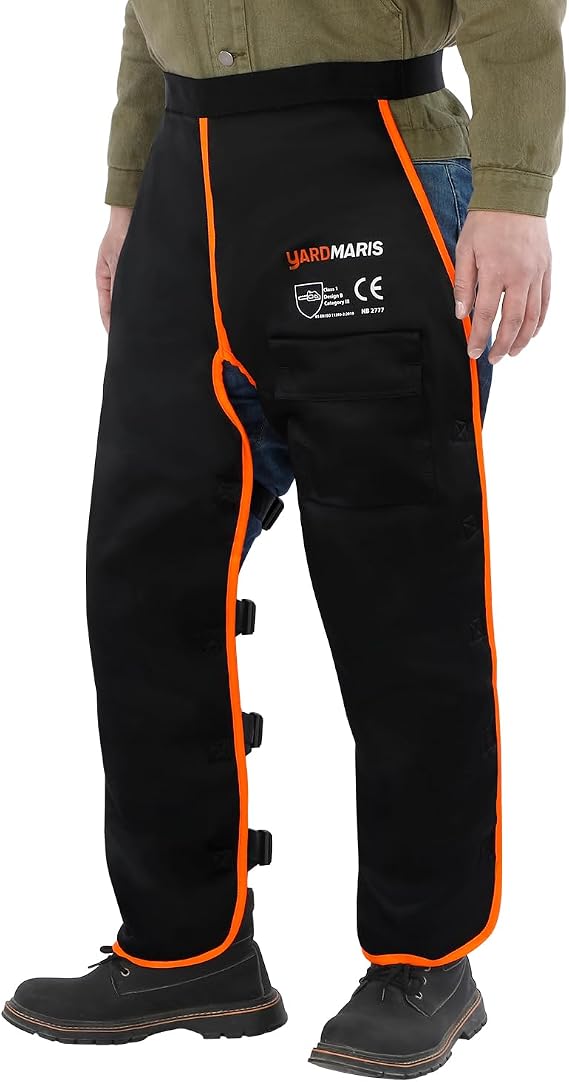 Chainsaw Chaps - Protective Chainsaw Apron, Adjustable Chainsaw Chaps for Men/Women,Available in Two Sizes(35.4/39.4"),Forest Protective Gear,Clothing Safety Trousers