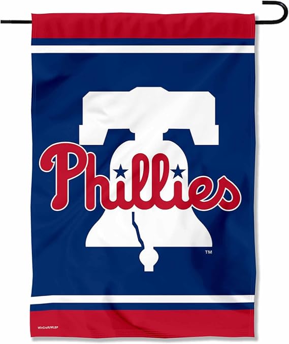 Philadelphia Baseball New Bell Double Sided Garden Flag