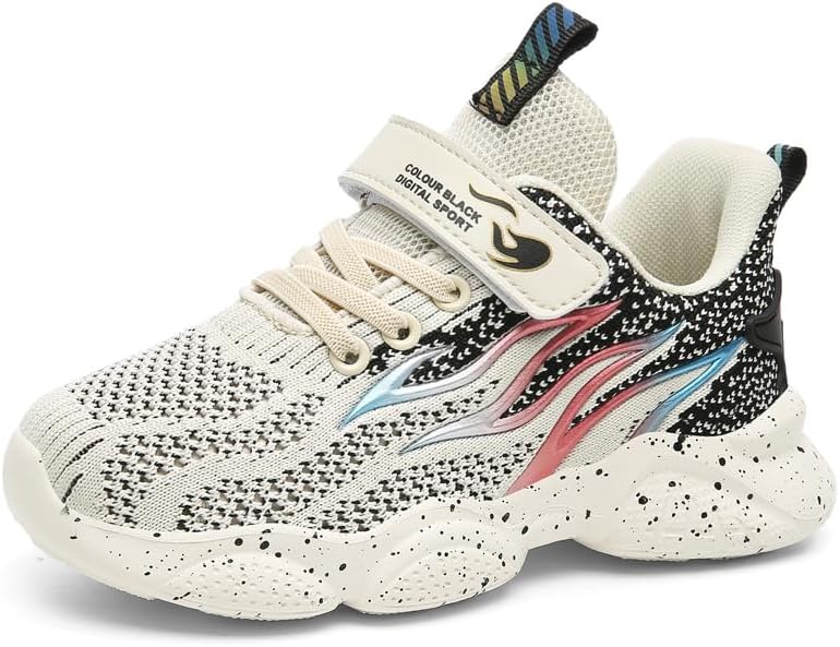 Kids Athletic Sports Shoes Boys Running Girls Tennis Casual Fitness Stylish for Toddler/Little Kid/Big Kid