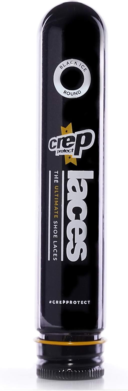 Crep Protect Mens 135cm Round Laces Black ONE SIZE