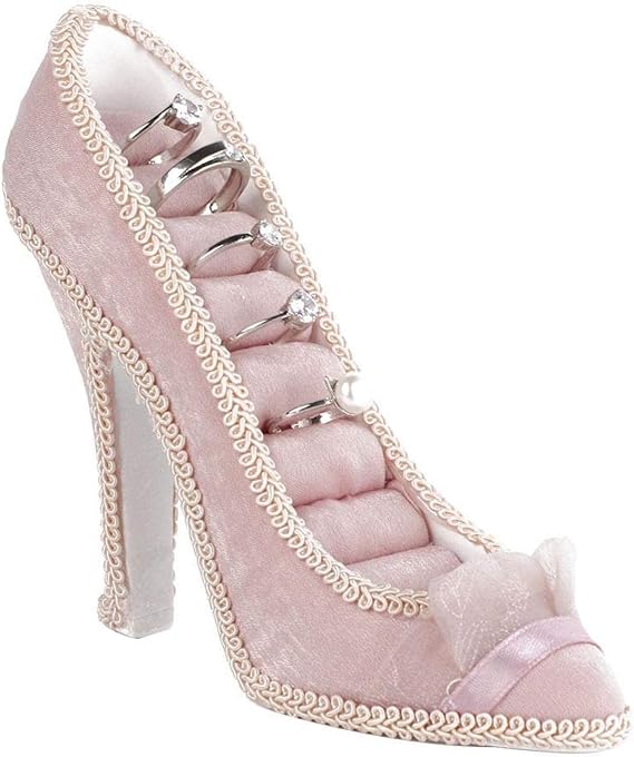 YUYTE Model Dress High Heeled Shoes Earring Necklace Ring Jewelry Holder Stand Display(High Heeled)