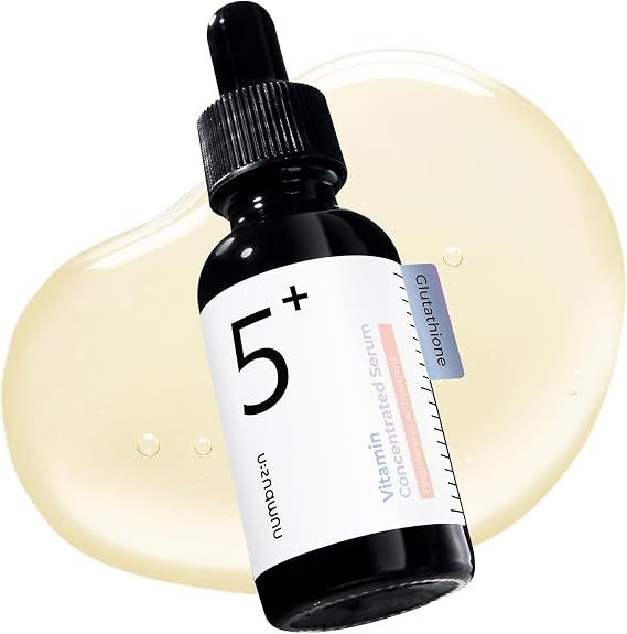 Numbuzin numbuzin No. 5 White Pearl Glutathione C Skin Serum 30ml - Glutathione, Vitamin, Niacinamide High Concentration Formula for Skin Tone, Pigmentation, Dullness, and Dark Spots Care