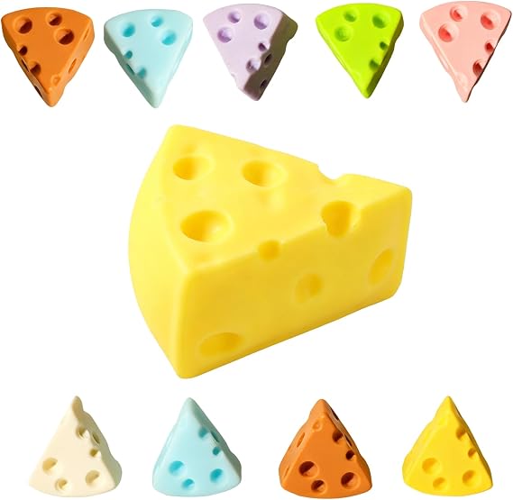 10PCS Cheese Squishys Giant Stress , Squishys Cheese Big Collection, Big Cheeses Squishy Jumbo Size, Calming Sensory Focus Ai dIdeal for Calming and Focus