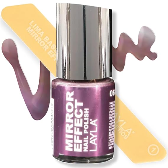 LAYLA Mirror Effect Nail Polish (#6 Red Hot)