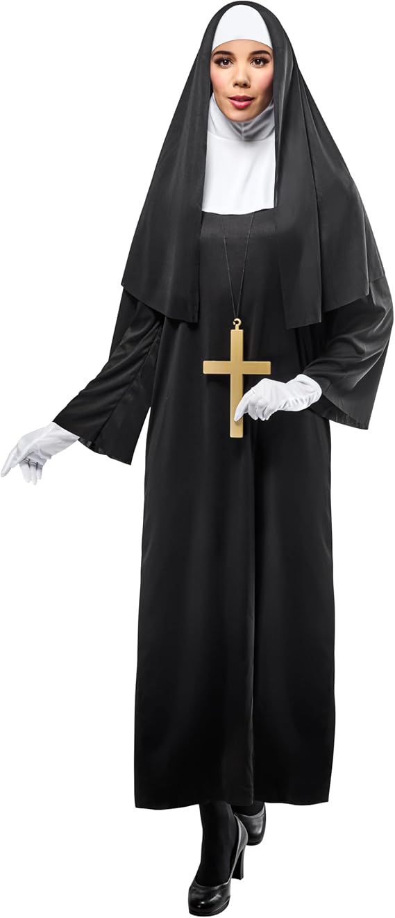 Rubies Nun Costume for Adults, Women's Costume