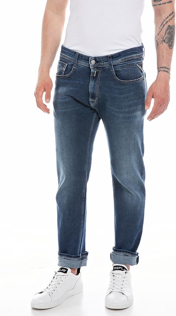 Replay Men's Rocco Powerstretch Denim Jeans