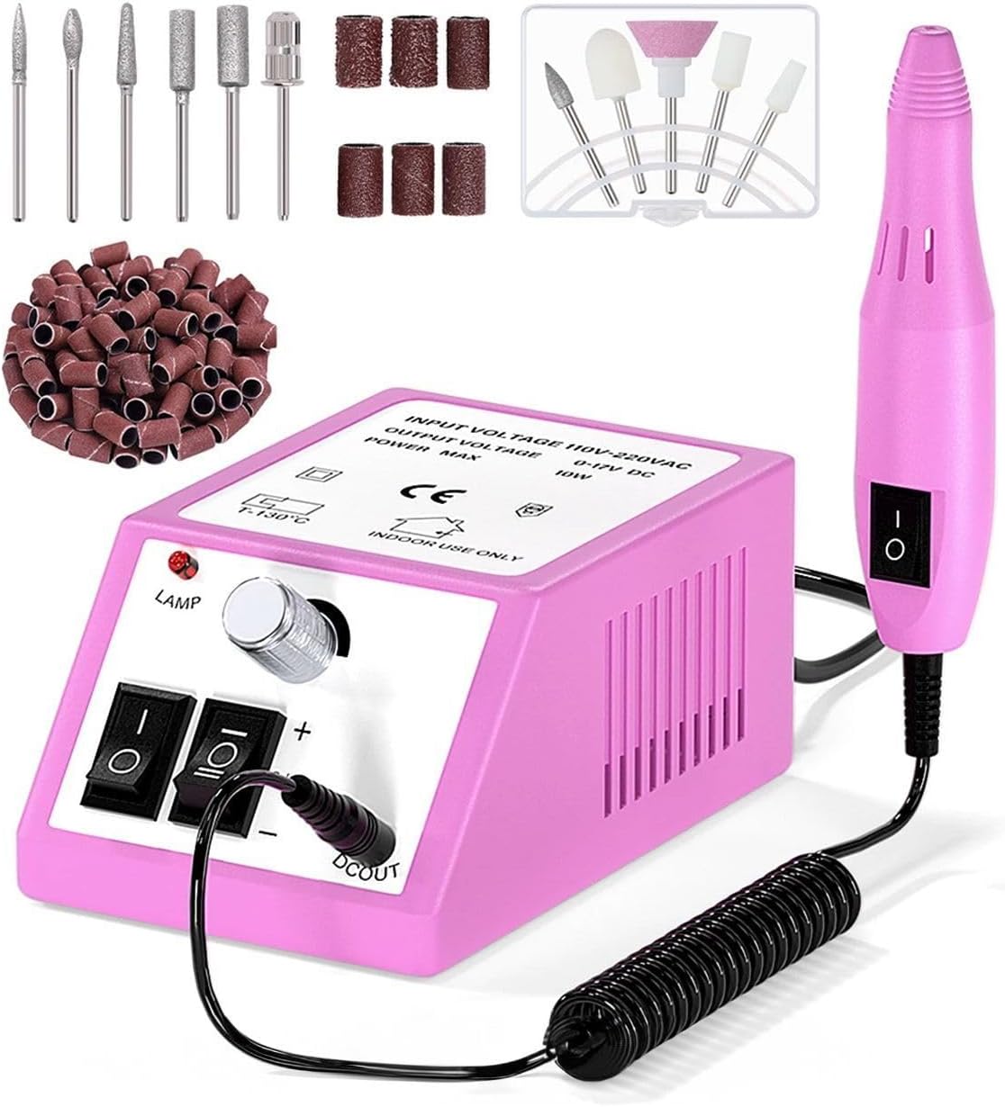 2025 Model New Generation Electric Professional Milling Nail File Machine