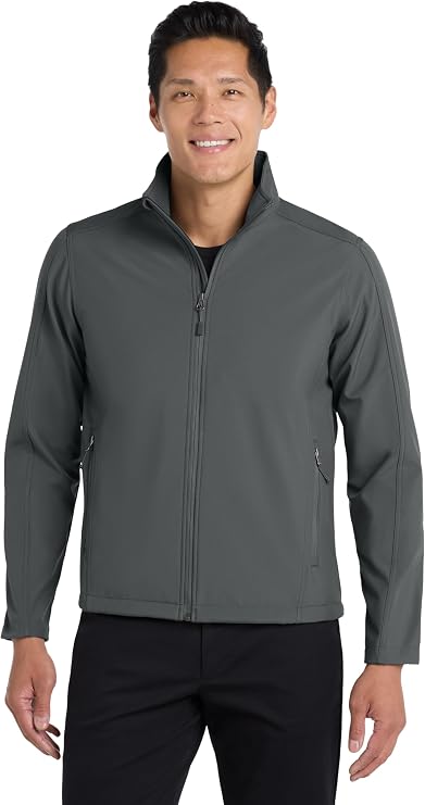 Port Authority Mens Core Soft Shell Jacket (J317) -Deep Smoke -S