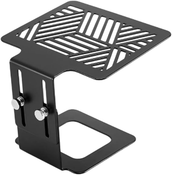 Coffee Scale Stand Coffee Weighing Holder Adjustable Height Professional Anti Slip Base Extraction Rack for Coffee Extraction, Black