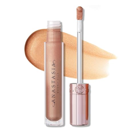 Anastasia Beverly Hills - Lip Gloss Luminous Universal Tinted | Mirror-Like High Shine, Full-Pigment Intensity, Precision Paddle Applicator, Versatile Multi-Finish Range, Luxe Vanilla.