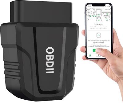Qoosea Bluetooth OBD2 Scanner Car Diagnostic Tool Car Code Reader for iOS and Android Bluetooth 5.4 Wireless OBD2 Scanner Diagnostic Tool