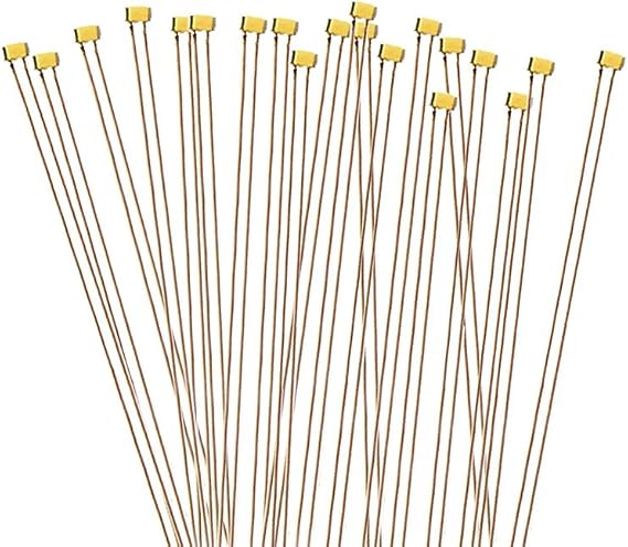 C0402WM 20pcs Pre-soldered Micro 0.1mm Copper Wired Warm White SMD Led 0402