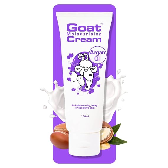 Goat Milk Moisturizing Hand & Body Cream 100ml - Argan Oil