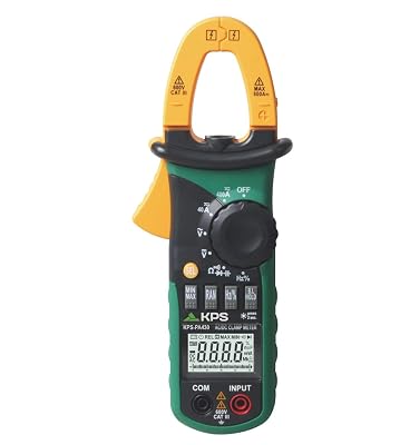 KPS-PA430 Digital Clamp Meter Current ACDC 400A, Voltage ACCD 600V, Resistance, Capacity, Work Cycle 4000 Counts