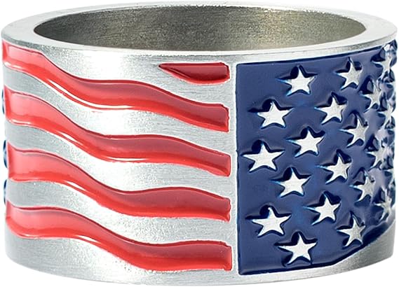 Asterom American Flag Collar Ring for Asterom Walking Canes